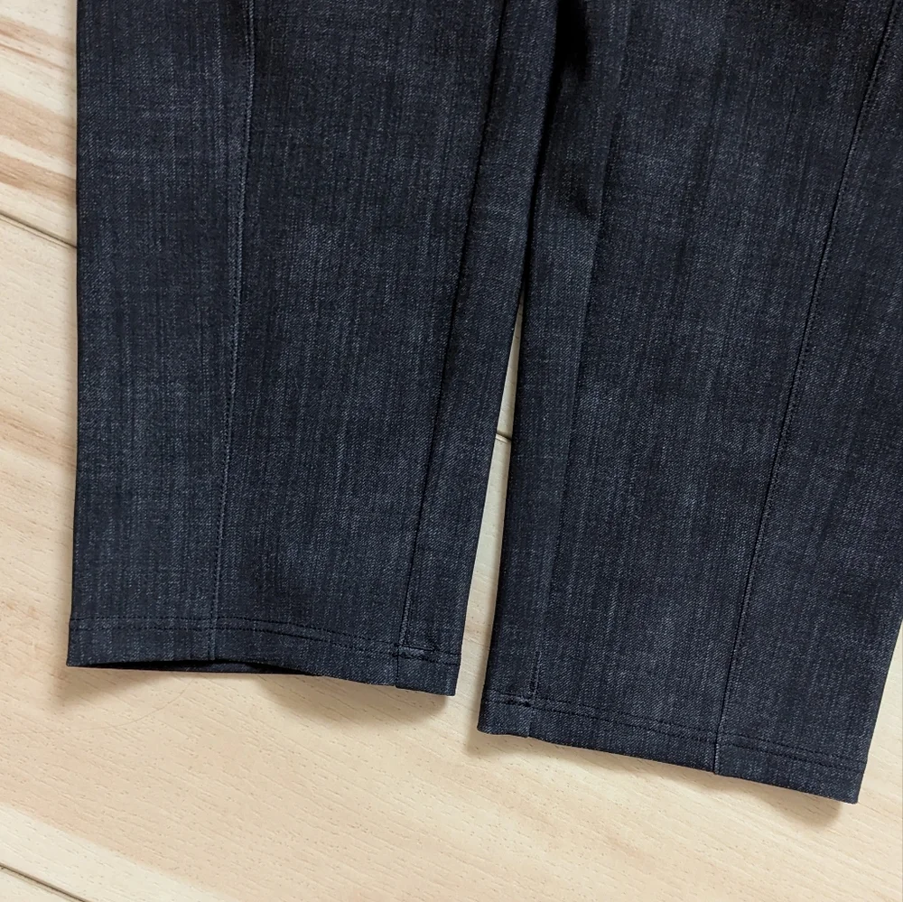 NEW Lululemon Here To There High-Rise Ankle 7/8 Pant Crosshatch Texture Black